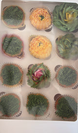 Floral Cupcakes (Edible Art)