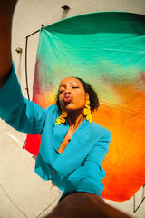 'THE SWIRL' STATEMENT EARRINGS - 6 COLOUR OPTIONS