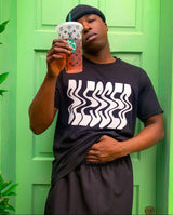 Blessed - Unisex T-shirt - In Black (Screen print design) - Relaxed Fit