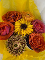 FLORAL CUPCAKE BOUQUET