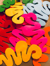 'THE SWIRL' STATEMENT EARRINGS - 6 COLOUR OPTIONS