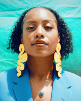 'THE SWIRL' STATEMENT EARRINGS - 6 COLOUR OPTIONS