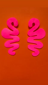 BELLE 'THE SWIRL' STATEMENT EARRINGS