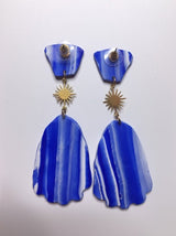 LUCY MARBLE EFFECT EARRINGS