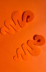 'THE SWIRL' STATEMENT EARRINGS - 6 COLOUR OPTIONS