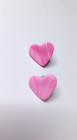 HEART BEAT STUD EARRINGS