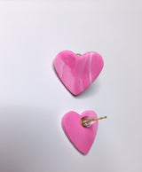 HEART BEAT STUD EARRINGS