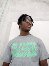 Blessed Unisex T-shirt - In Heather Grey - Relaxed Fit