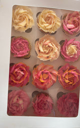 Floral Cupcakes (Edible Art)
