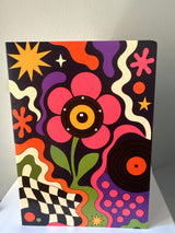 Blooming Frequencies - A6 Greeting Card