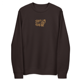 'Don't Give Up' Embroidery Sweatshirt