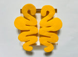 'THE SWIRL' STATEMENT EARRINGS - 6 COLOUR OPTIONS