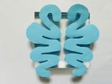 'THE SWIRL' STATEMENT EARRINGS - 6 COLOUR OPTIONS