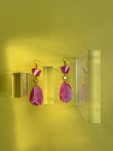 JULIANA MARBLE EFFECT EARRINGS