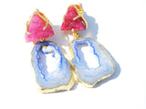 Isla - 22kt Gemstone Earrings