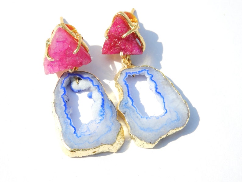 Isla - 22kt Gemstone Earrings