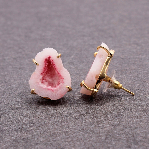 'Odette (wealth)' - Gemstone Stud Earrings